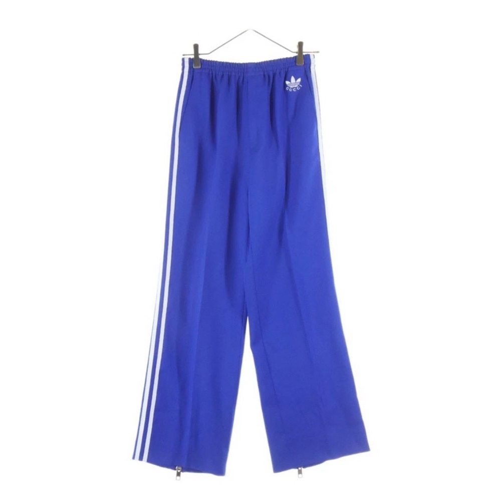 Gucci x Adidas Women's Blue Track Pants , size 38 NWT - Picture 3 of 9